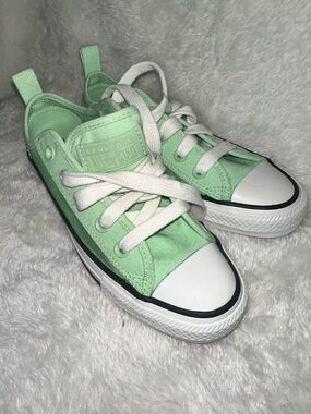 Converse Mint Green Low-Top Canvas Sneakers
No discount available